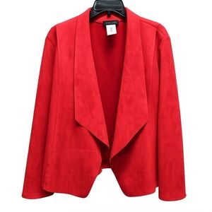 Slink Brand Faux Suede Blazer